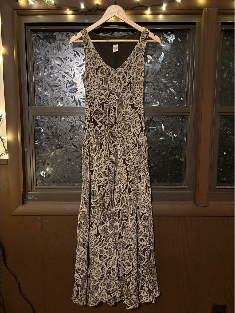 Jones New York Bohemian Flared Dress